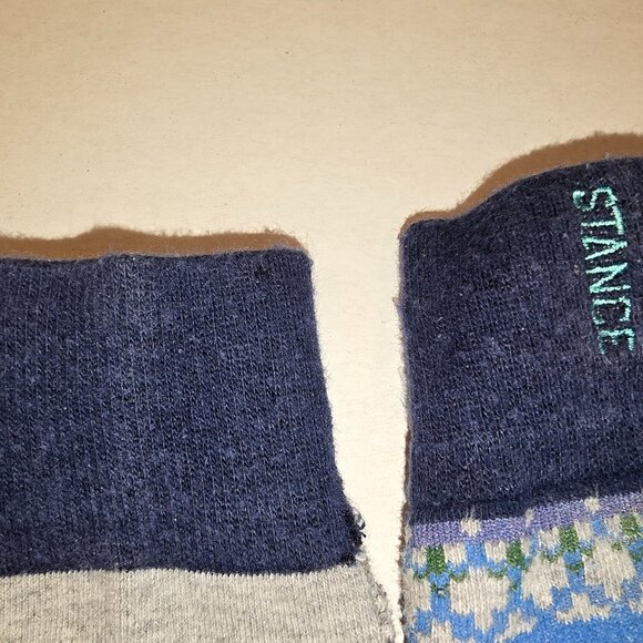 Stance Men's Socks Grey Argyle - XL - Picture 4 of 5